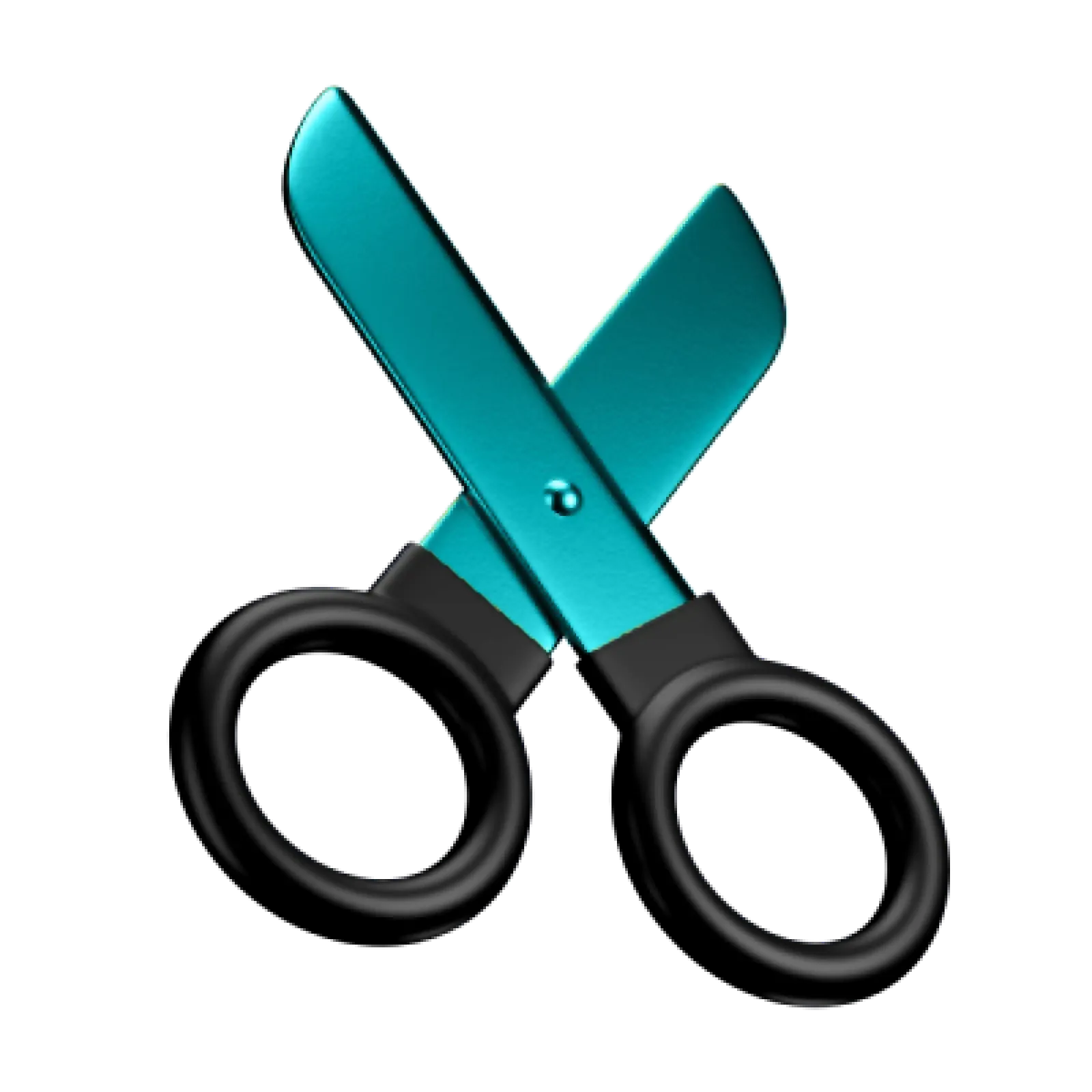 3D Icon einer Schere